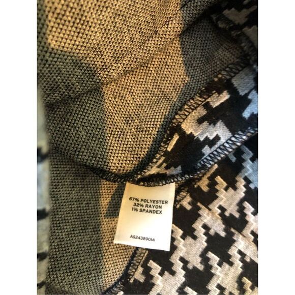 Amber Sun Women’s Black and Gray Collared Zip Up Jacket Size L - Picture 7 of 7